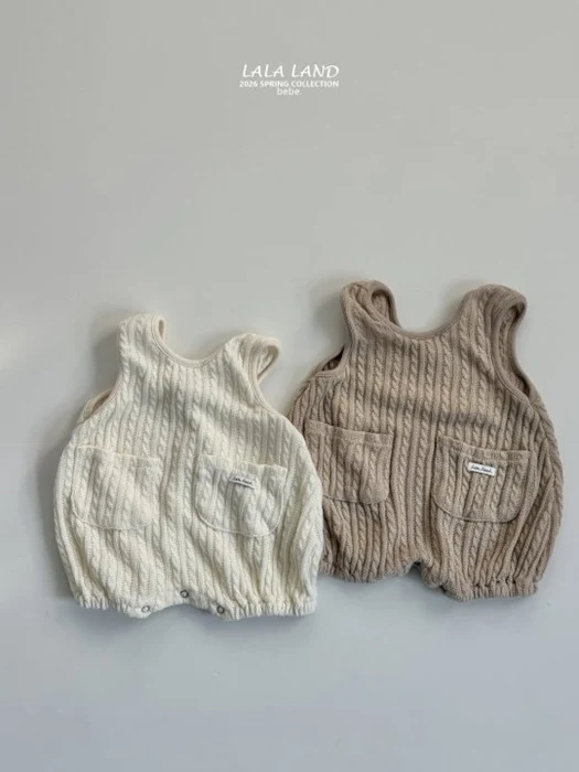 Bebe Cable Knit Overalls
