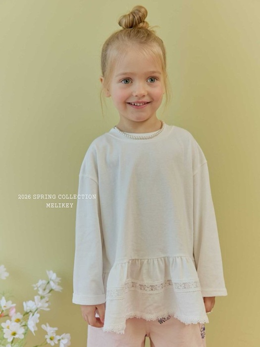 Ria Lace Frill Tee