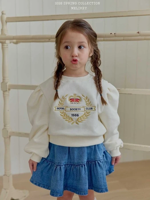 Royal Puff Sweatshirt