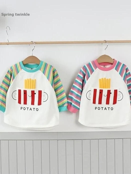 Rainbow Potato Pocket Tee Rainbow Potato Pocket Tee