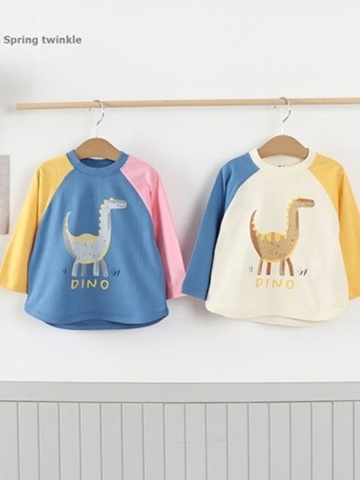 Daily Dino Raglan Tee Daily Dino Raglan Tee
