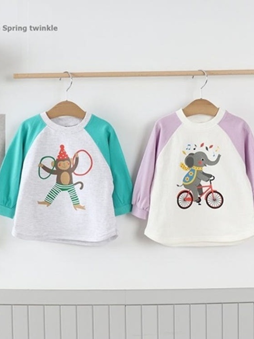 Circus Raglan Tee Circus Raglan Tee