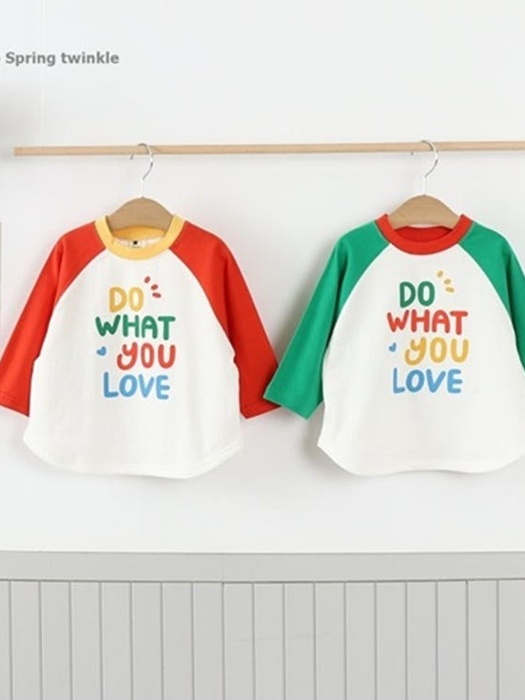 Color Pop Raglan Tee Color Pop Raglan Tee