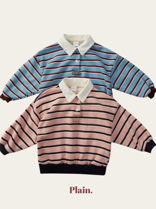 Plain Collar Sweatshirt Plain Collar Sweatshirt