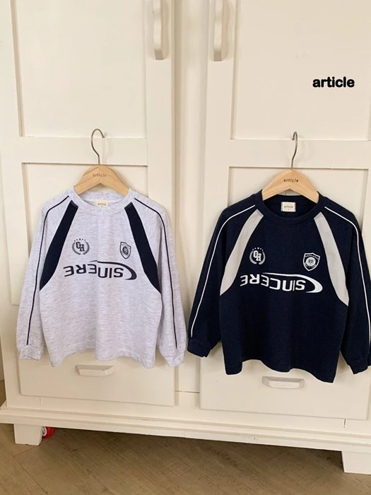 Color Piping Raglan Tee