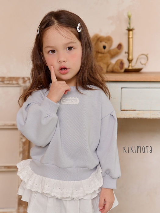 Soft Lace Sweatshirt