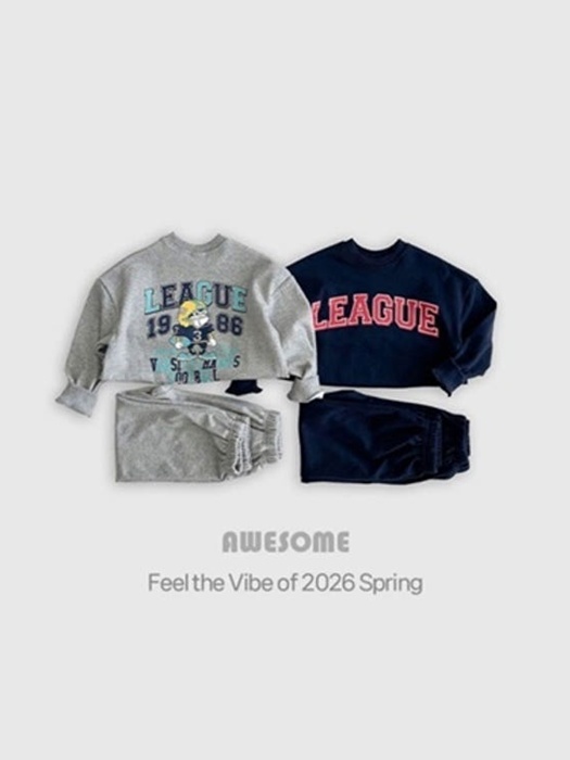 League Dog Top Bottom Set League Dog Top Bottom Set