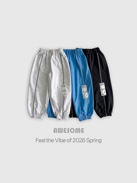 Contrast Stitch Jogger Pants Contrast Stitch Jogger Pants