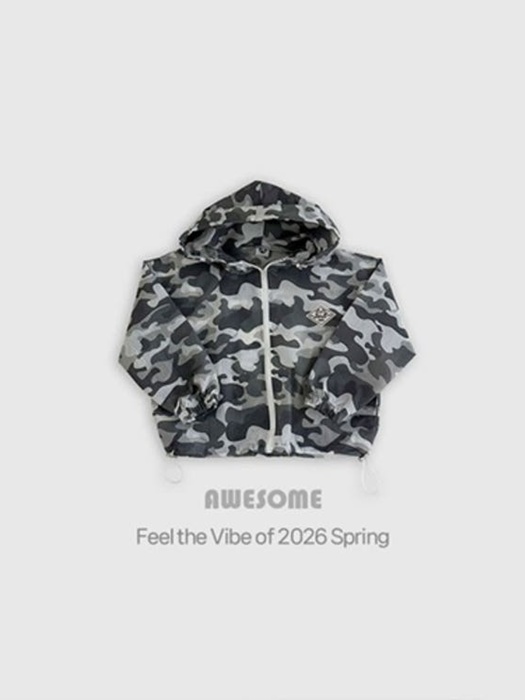 Camo Hood Windbreaker Camo Hood Windbreaker