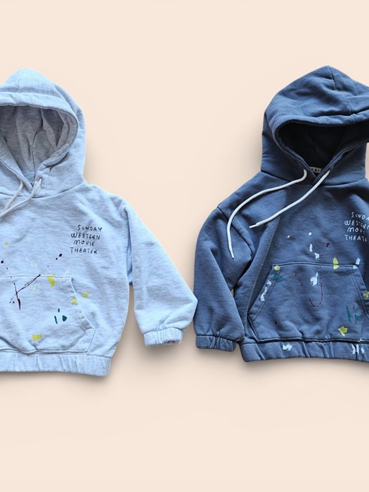Hand Printing Hoodie Hand Printing Hoodie