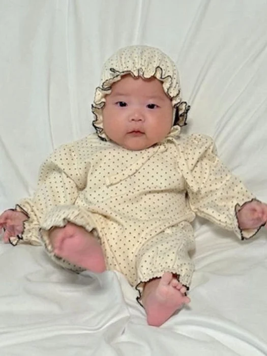 Lilac Pincot Suit Bonnet Set Lilac Pincot Suit Bonnet Set
