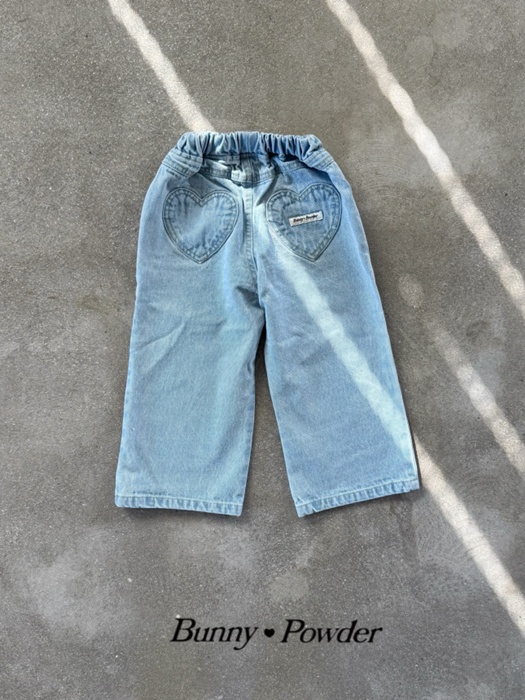 Heart Denim Pants Heart Denim Pants