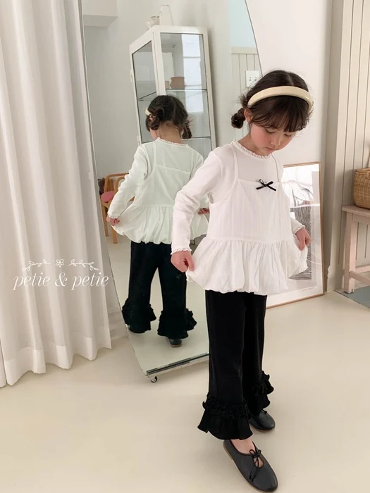 Waffle Frill Pants Waffle Frill Pants