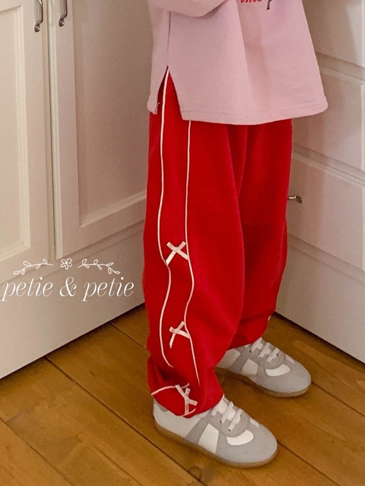 Line Ribbon Jogger Pants Line Ribbon Jogger Pants