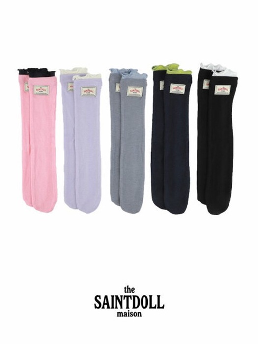 Contrast Knee Socks Contrast Knee Socks