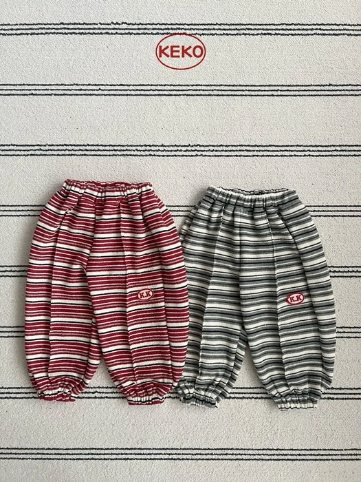 K Stripe Stripe Pants