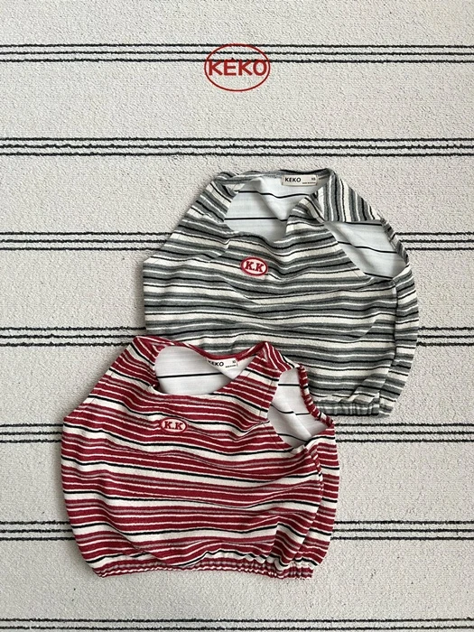 K Stripe Stripe Vest K Stripe Stripe Vest