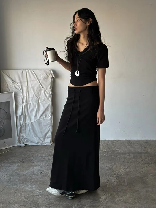 Pigment Mute Maxi Skirt Pigment Mute Maxi Skirt
