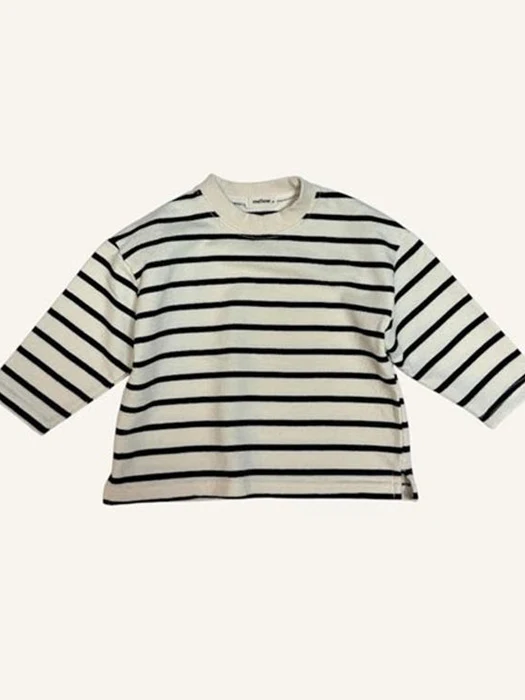 Mini French Terry Stripe Tee Mini French Terry Stripe Tee