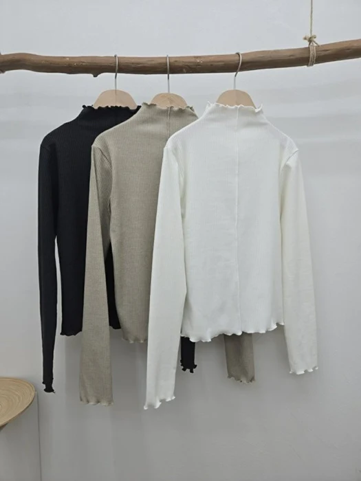 Annie Turtleneck Tee Annie Turtleneck Tee