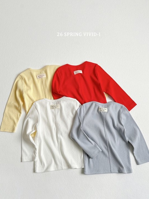 Ribbed Label Tee Ribbed Label Tee