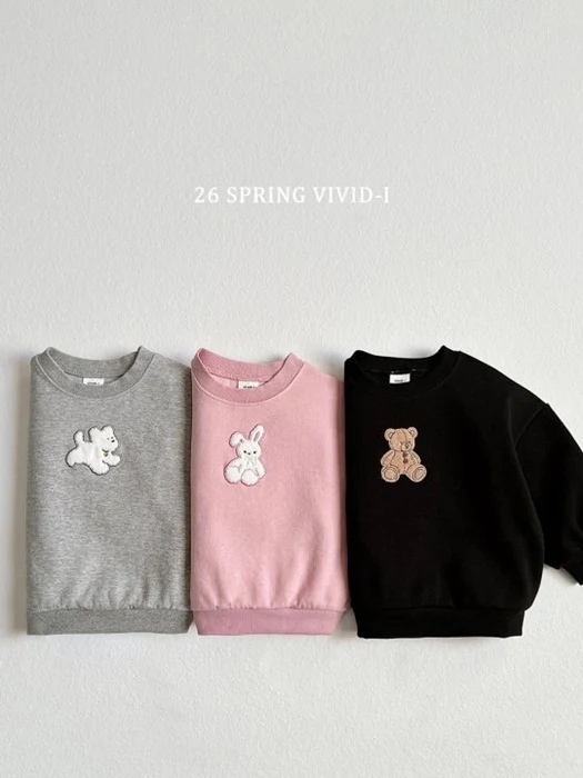 Mini Embroidered Doll Sweatshirt Mini Embroidered Doll Sweatshirt