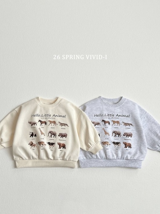 Mini Animal Sweatshirt Mini Animal Sweatshirt