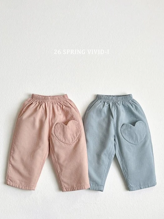 Double-Layer Heart Pants