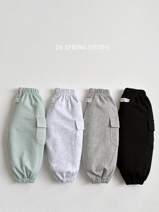 Label Cargo Jogger Pants