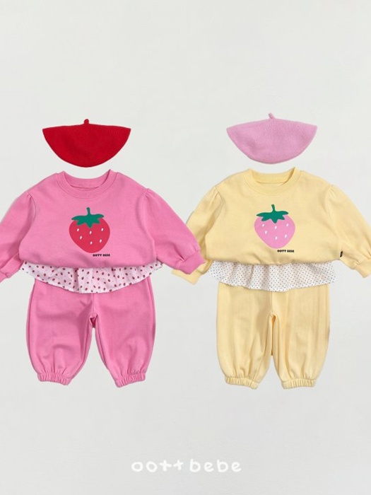 Strawberry Jam Girls Set Strawberry Jam Girls Set