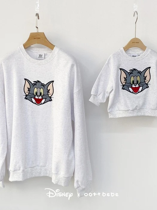 Tom Jerry Sweatshirt Tom (Adult) Tom Jerry Sweatshirt Tom (Adult)