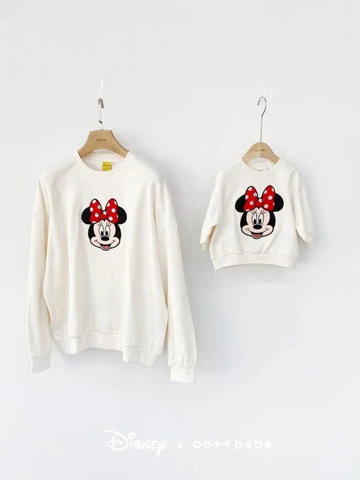 D Sweatshirt Ribbon Mouse (Adult) D Sweatshirt Ribbon Mouse (Adult)