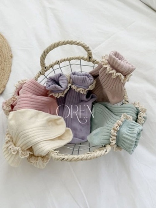 Lace Ankle Socks Set Lace Ankle Socks Set