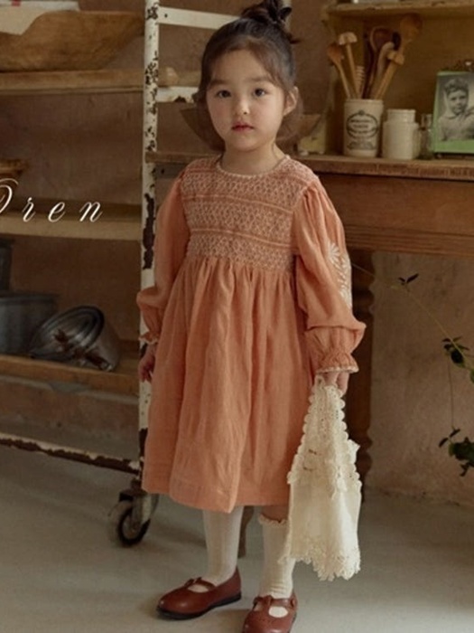 Marienne Smocked One-piece (Kids) Marienne Smocked One-piece (Kids)