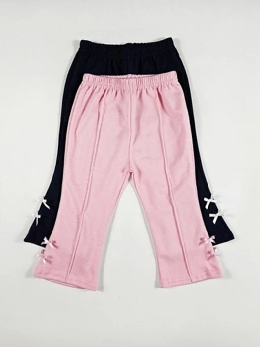 Ribbon Semi-Flared Pants Ribbon Semi-Flared Pants
