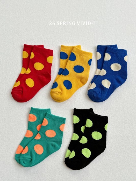 Color Polka Dot Socks Color Polka Dot Socks