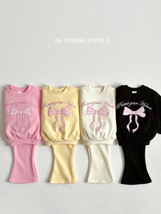 Ribbon Embroidery Bootcut Set Ribbon Embroidery Bootcut Set