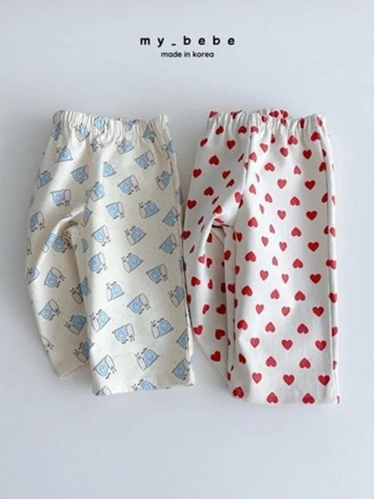 Straight Twill Pants