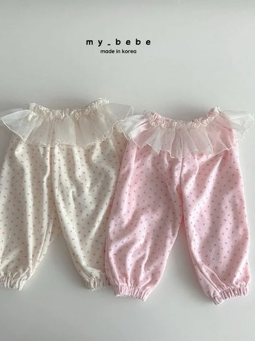 Terry Lace Pants