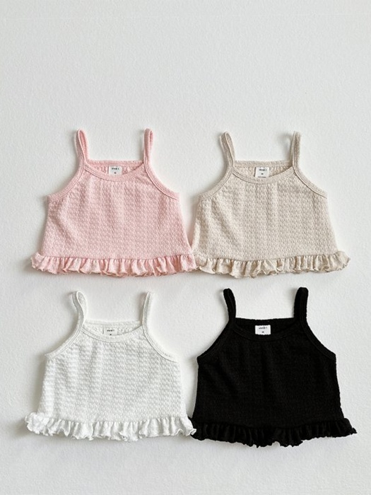 Frill Knit Bustier