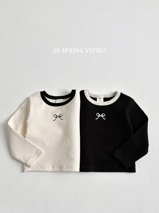 Mini Ribbon Color-Block Tee Mini Ribbon Color-Block Tee