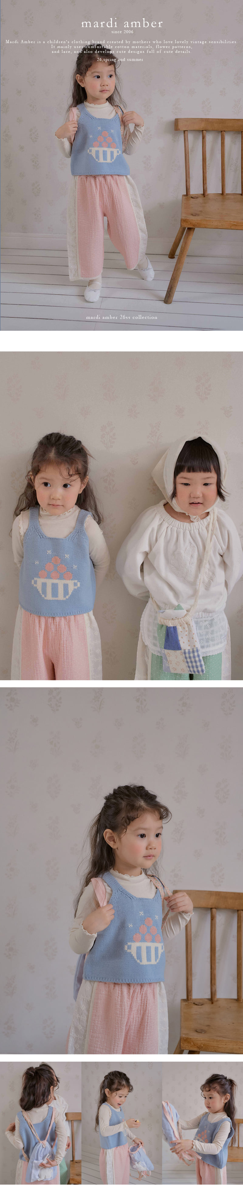 Amber - Korean Children Fashion - #Kfashion4kids - Breeze Knit Vest - 2