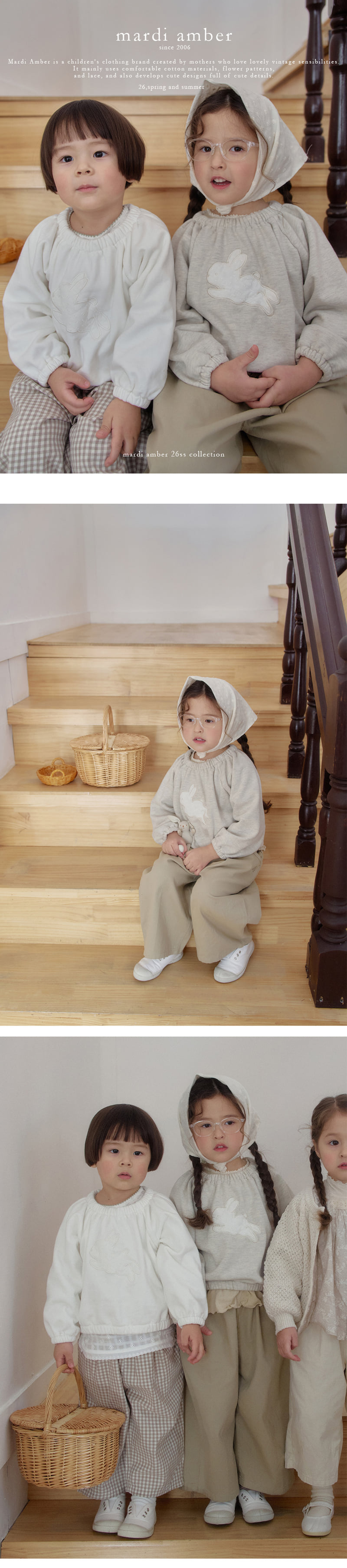 Amber - Korean Children Fashion - #childofig - Hopping Sweatshirt - 2