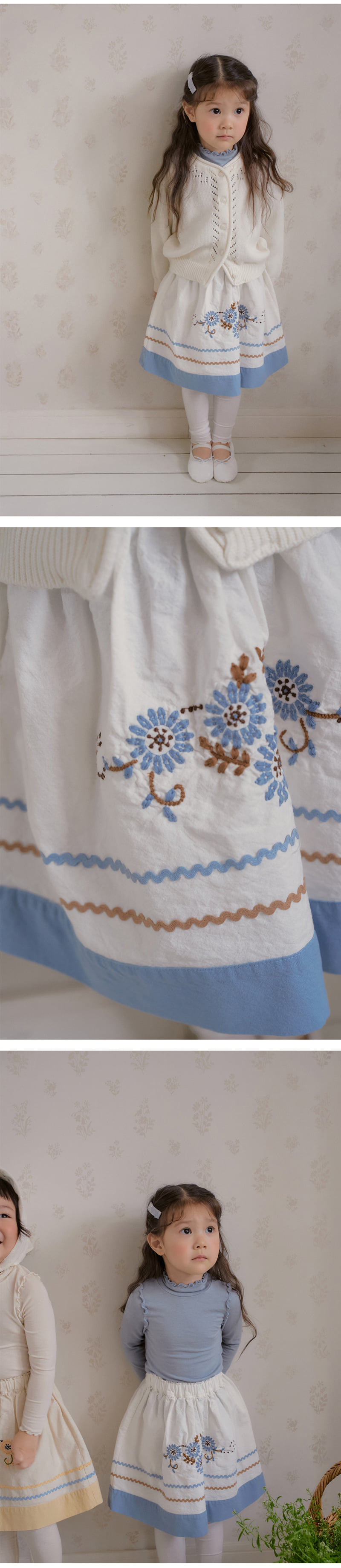 Amber - Korean Children Fashion - #prettylittlegirls - Napoli Skirt - 4