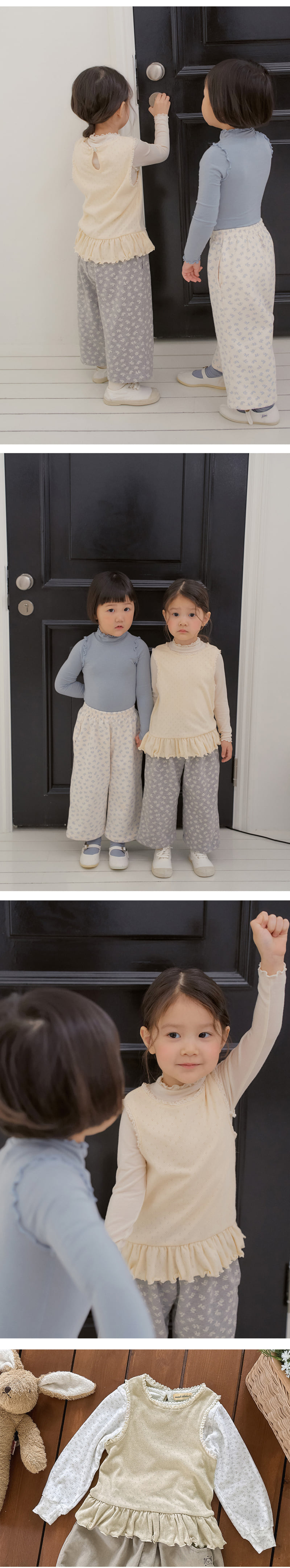 Amber - Korean Children Fashion - #childofig - Lauren Sleeveless Tee - 4