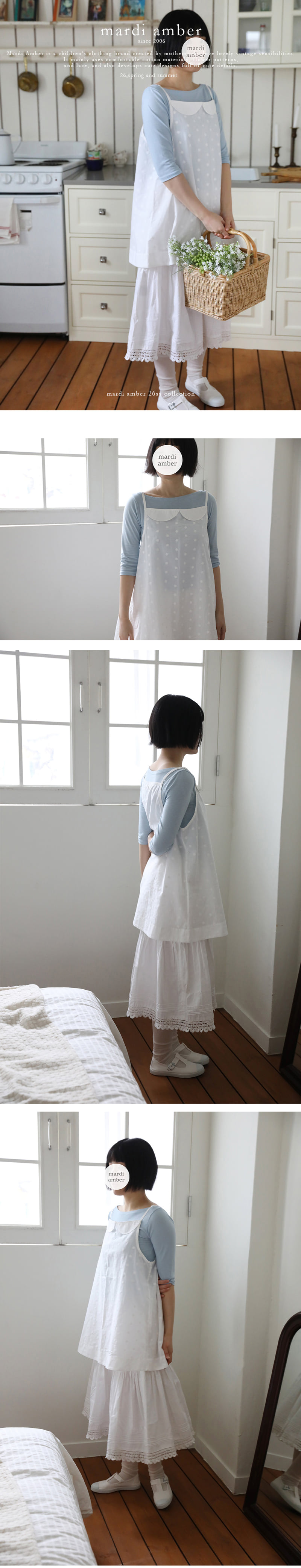 Amber - Korean Children Fashion - #designkidswear - Adult Pure Sleeveless One-piece - 2