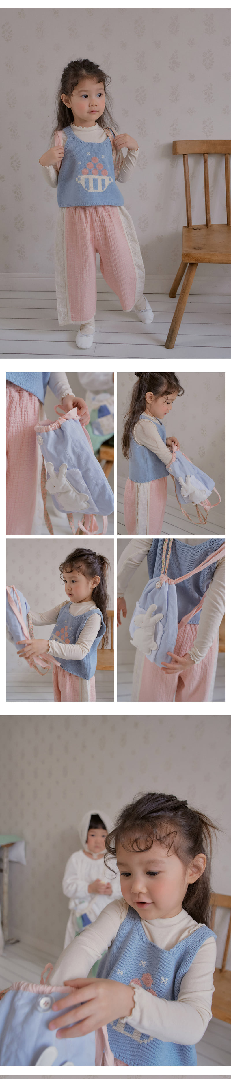 Amber - Korean Children Fashion - #kidsstore - Toto String Backpack - 3