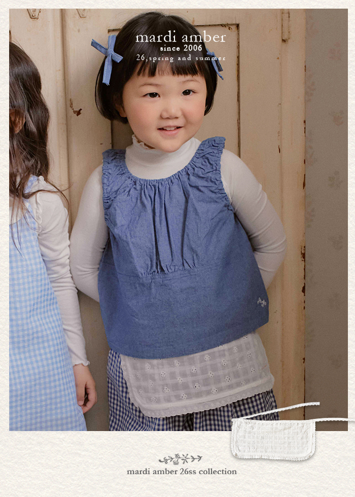 Amber - Korean Children Fashion - #kidsstore - Lace Apron