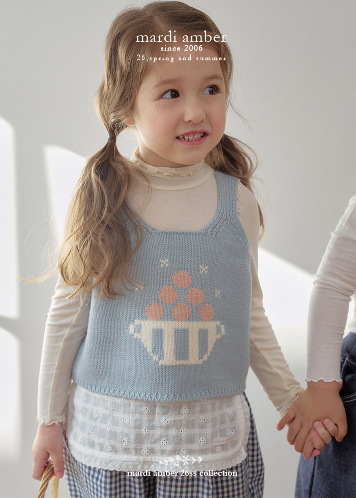Amber - Korean Children Fashion - #kidzfashiontrend - Breeze Knit Vest