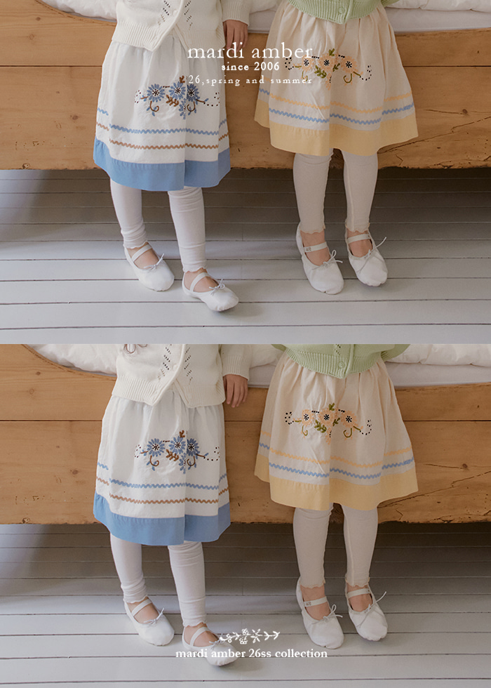 Amber - Korean Children Fashion - #magicofchildhood - Napoli Skirt